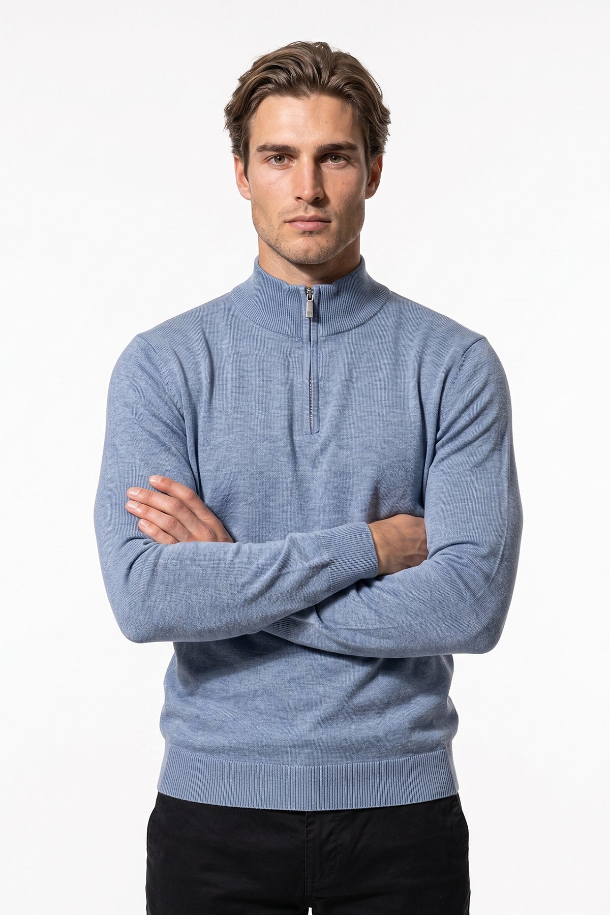 Men's Winter Lightweight Quarter Zip Jumper