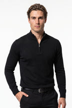 Men's Winter Lightweight Quarter Zip Jumper