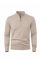 Men's Winter Lightweight Quarter Zip Jumper