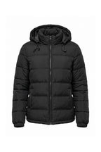 Women’s Winter Warm Hooded Black Puffer Jacket