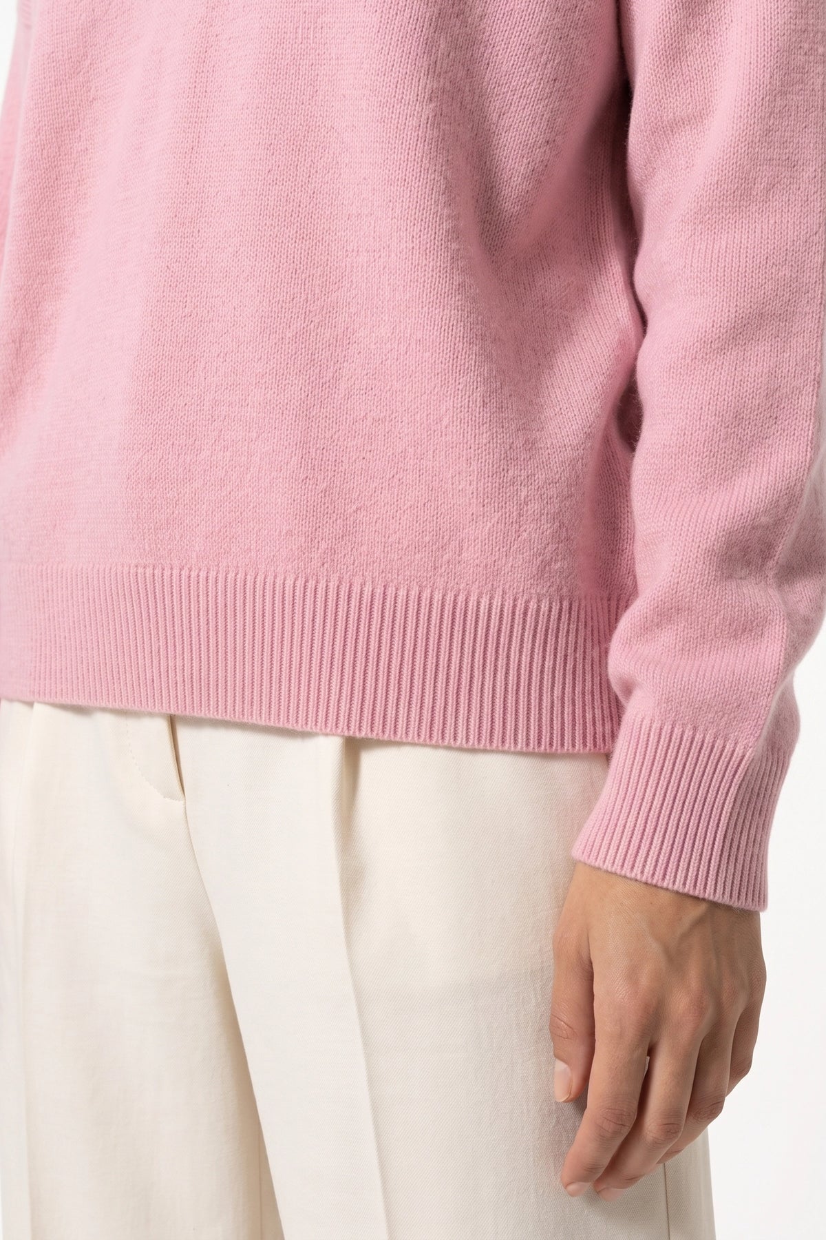 Women's Comfortable V Neck Knitted Jumper Relaxed Fit