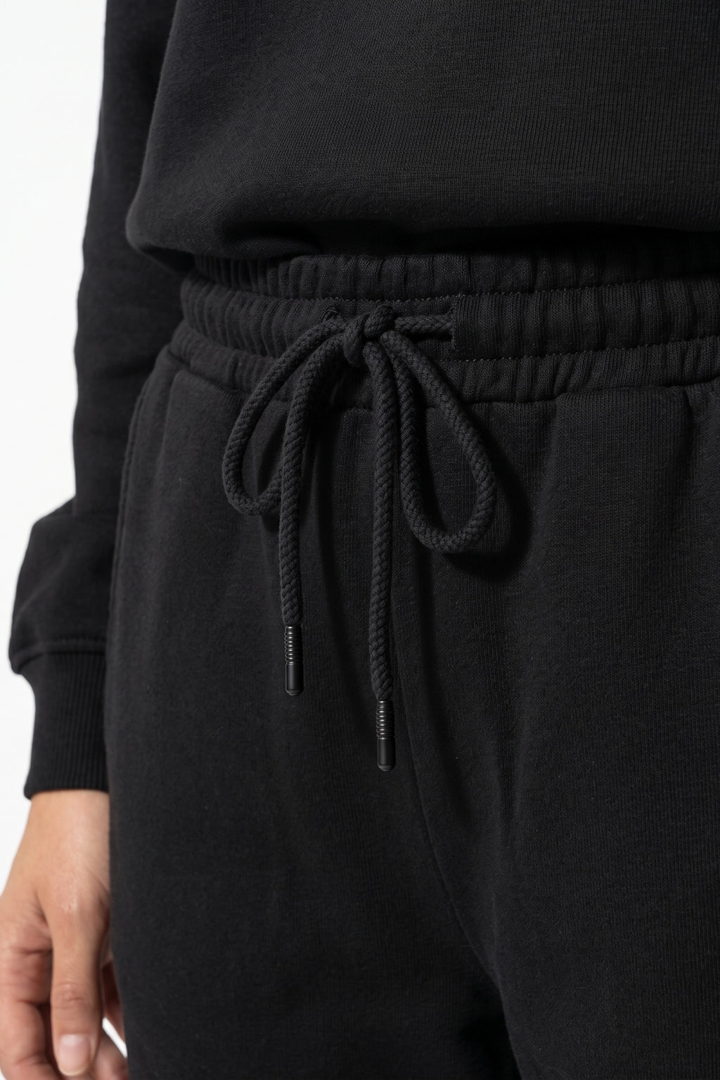 Women's Winter Relaxed Tracksuit Set with Crewneck Sweatshirt and Trousers