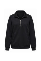 Women’s Winter Comfortable Quarter Zip Jumper with Oversized Fit